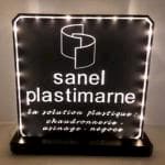 Visuel Plexiglass® éclairage à LED