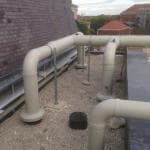 Installation ventilation PPH 400mm